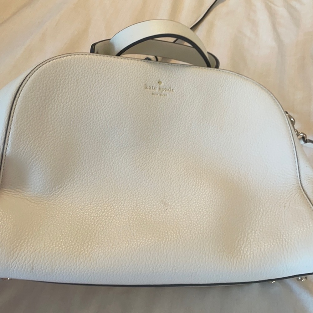 White Kate Spade purse
